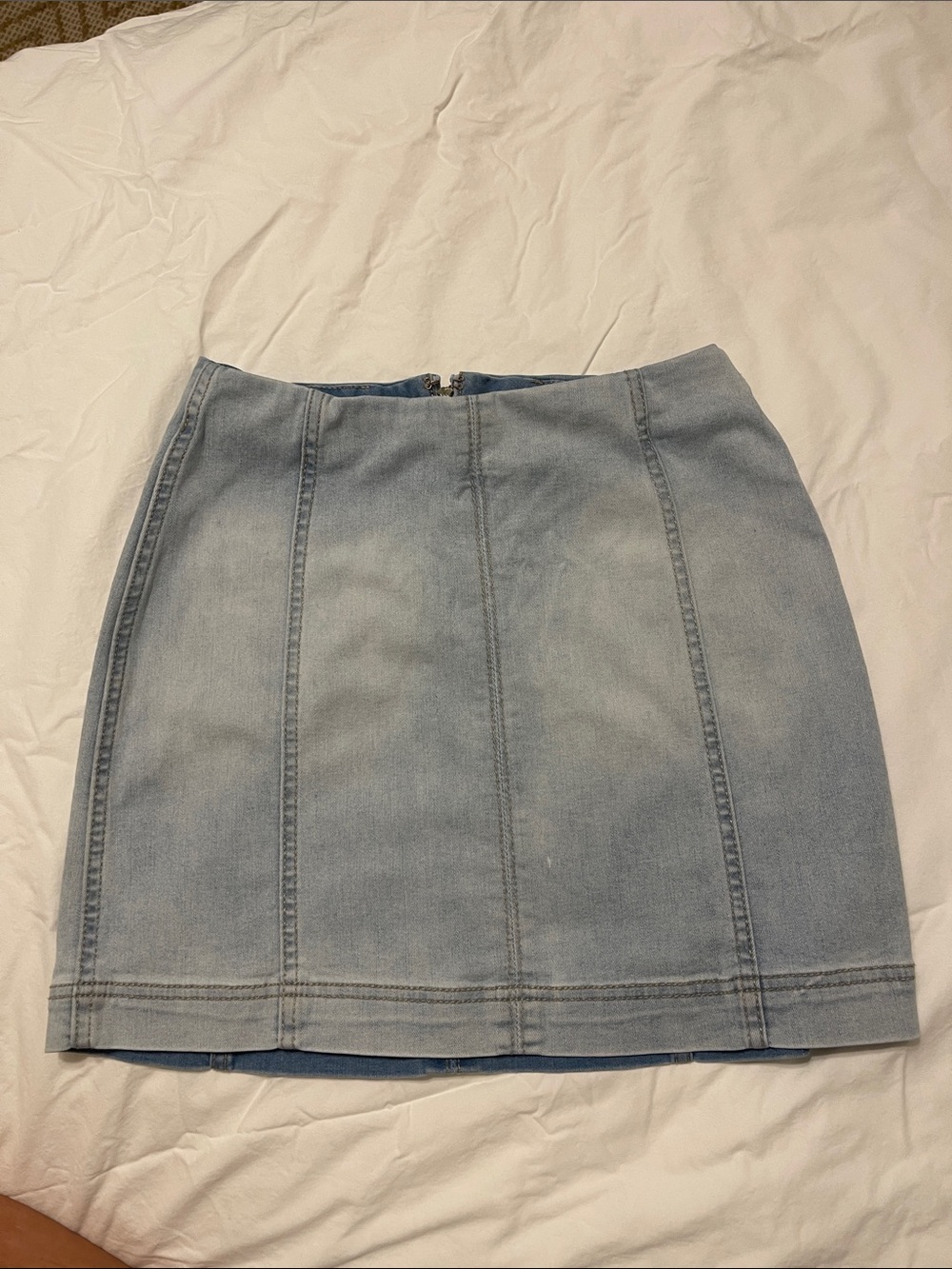 Wild fable Light Blue Denim Mini Skirt - Classic Casual